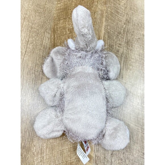 GANZ Webkinz Elephant Plush Gray HM007 Stuffed Animal Toy - No Code Y2K Vintage - Picture 7 of 8